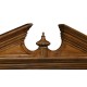 Glazed Walnut Display Cabinet