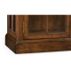Glazed Walnut Display Cabinet