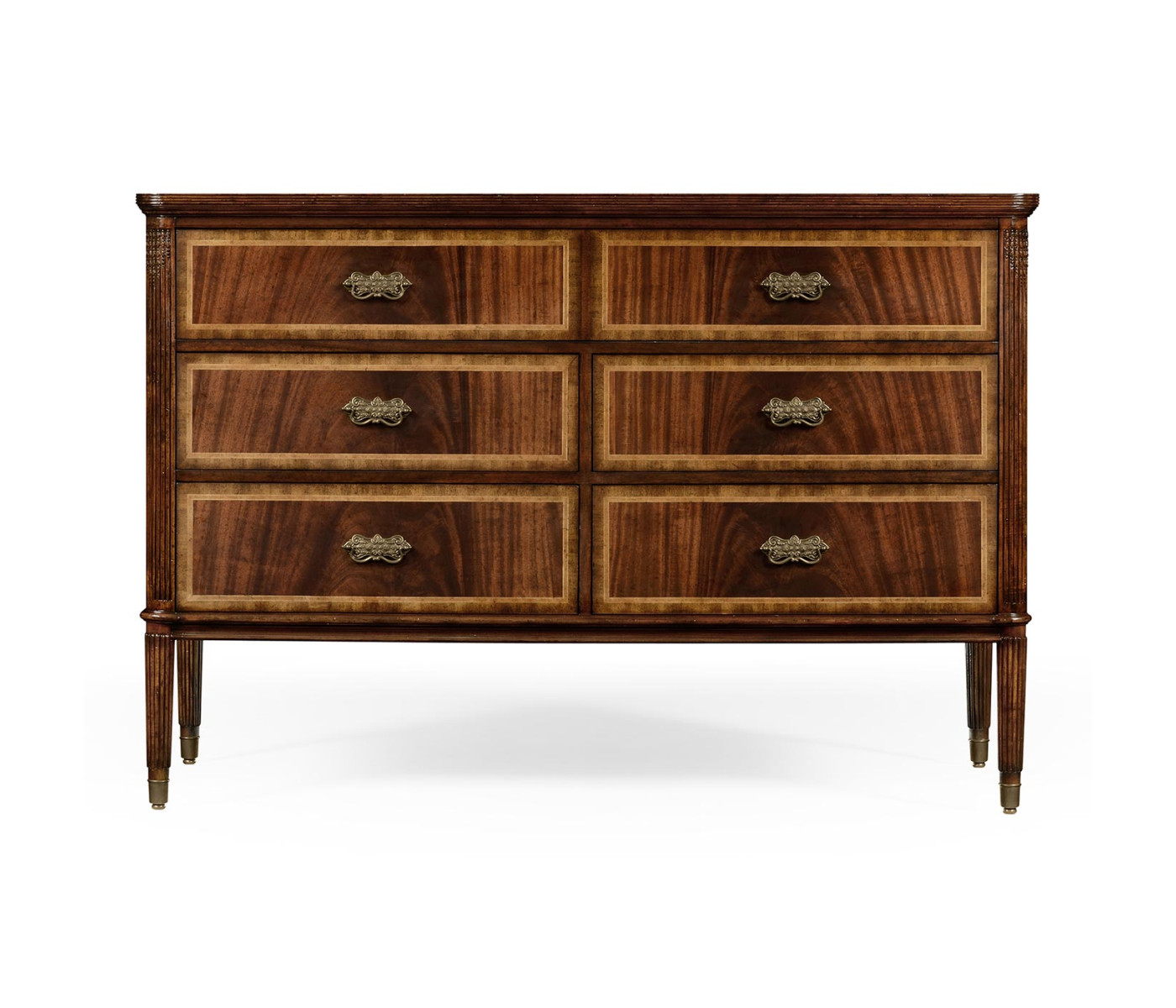 Mahogany Storage Sideboard For Table Leaves