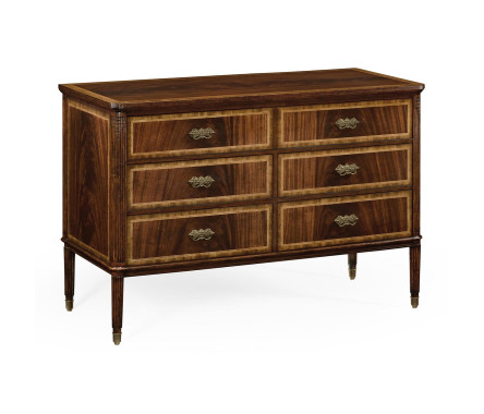 Mahogany Storage Sideboard For Table Leaves