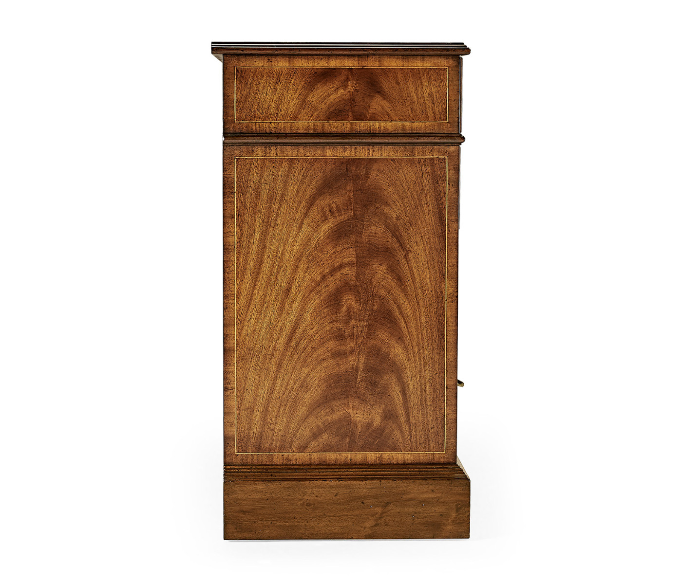 Walnut office chest of drawers with hanging file storage