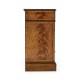Walnut office chest of drawers with hanging file storage