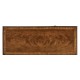 Walnut office chest of drawers with hanging file storage