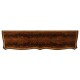 Mahogany Double Serpentine Sideboard