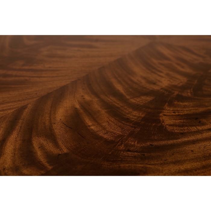 Mahogany Double Serpentine Sideboard