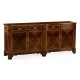 Mahogany Double Serpentine Sideboard