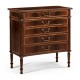 Buckingham Mahogany Chest of Drawers with Concave Profile