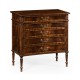 Buckingham Mahogany Chest of Drawers with Concave Profile