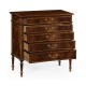 Buckingham Mahogany Chest of Drawers with Concave Profile