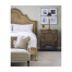 Mahogany Bedside Table with Brass Gallery