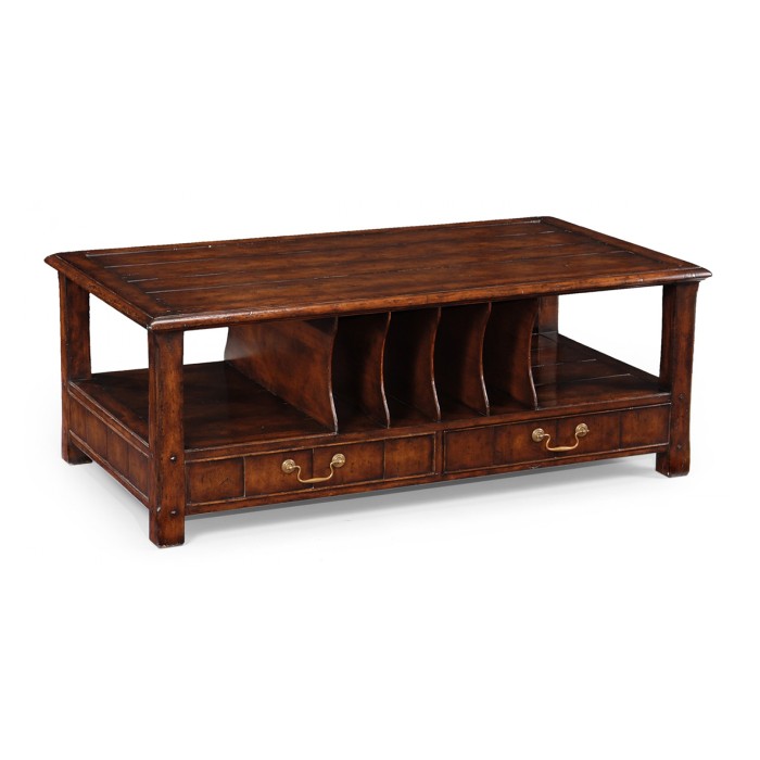 Walnut coffee table
