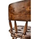 Country Style Leather Bar Stools