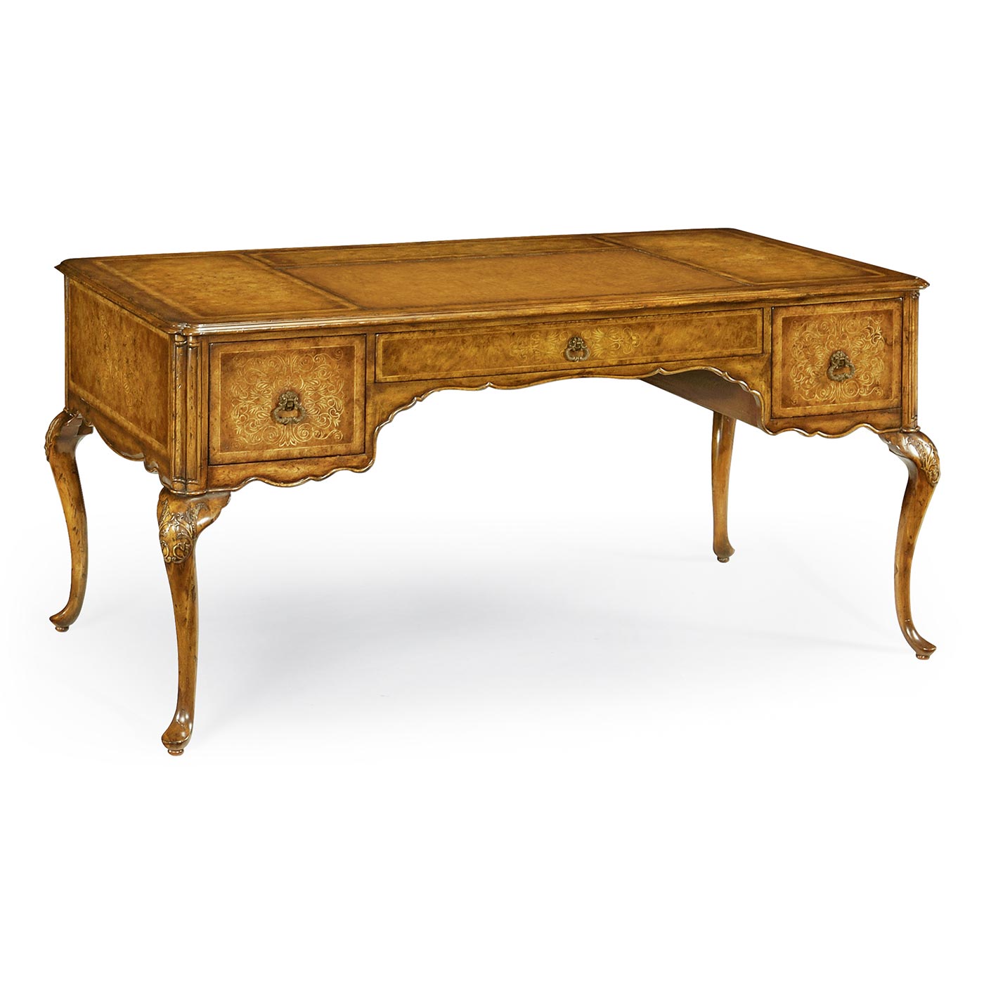 Seaweed Marquetry Desk