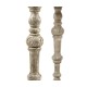 Chip Carved Grey Oak Console