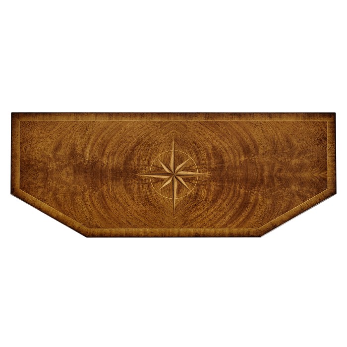 Starburst Walnut Side Cabinet