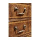 Starburst Walnut Side Cabinet