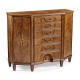 Starburst Walnut Side Cabinet