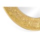 Large circular gilded mirror