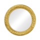Large circular gilded mirror