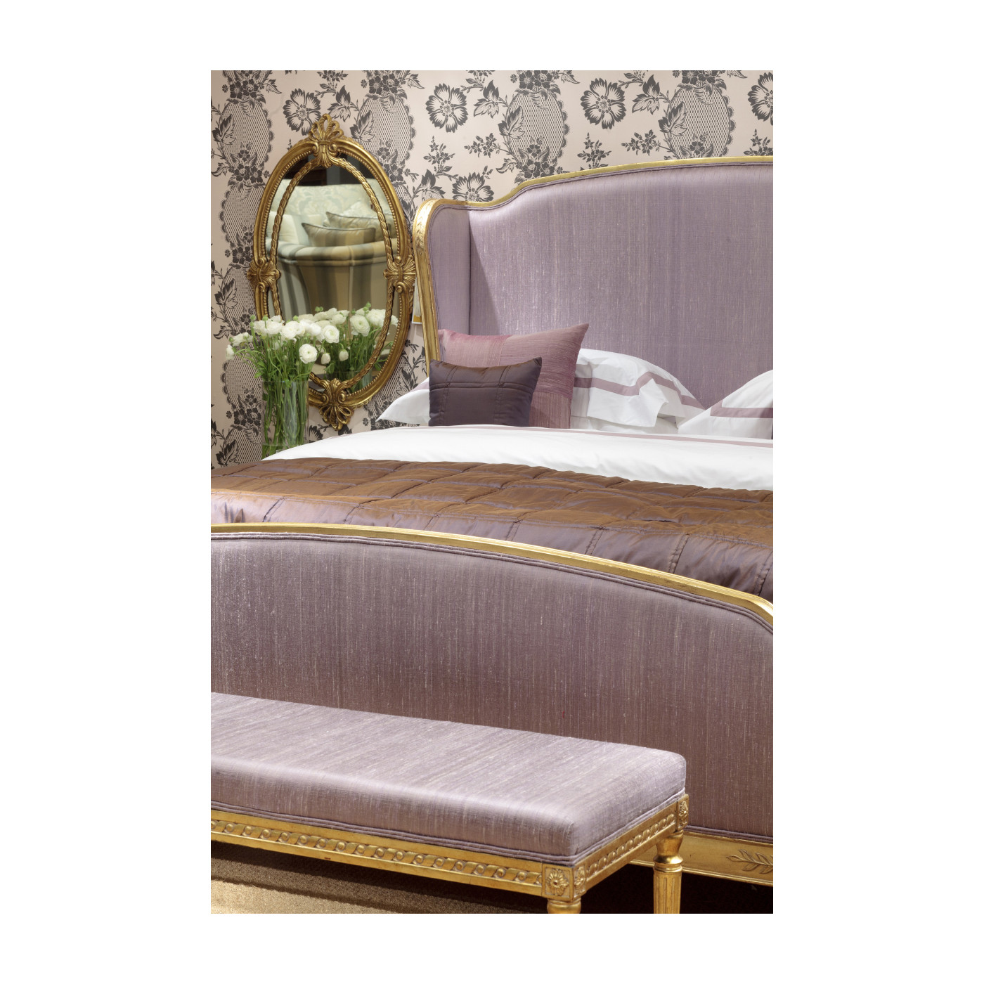 Neo-classical Adam style mirror