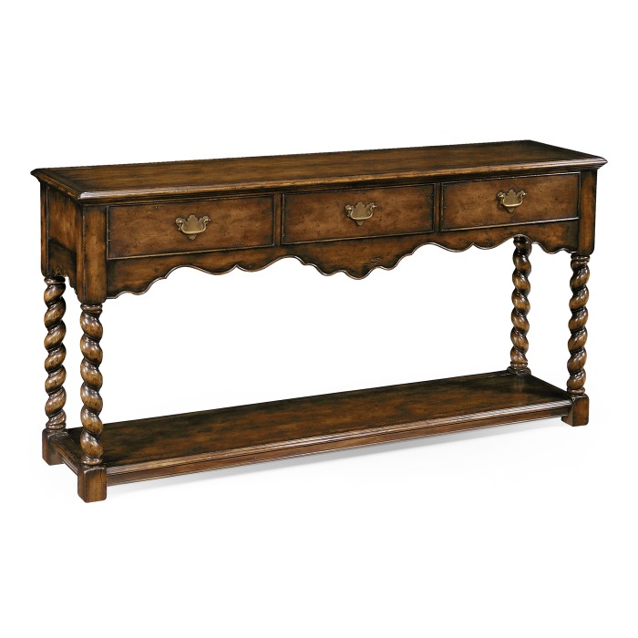 Tudor style console (Large)