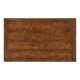 Panelled country walnut rectangular coffee table
