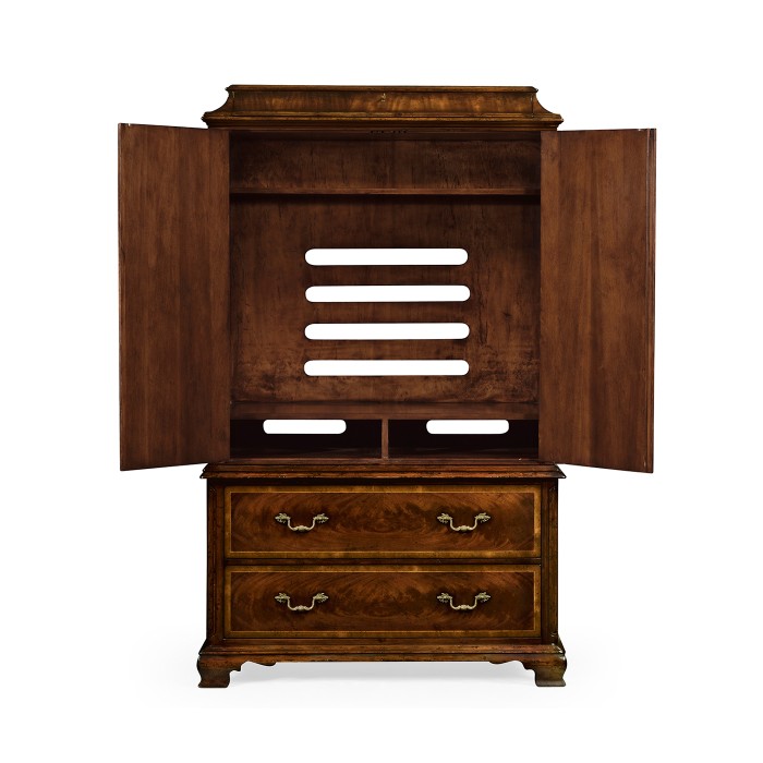 Mahogany TV Cabinet