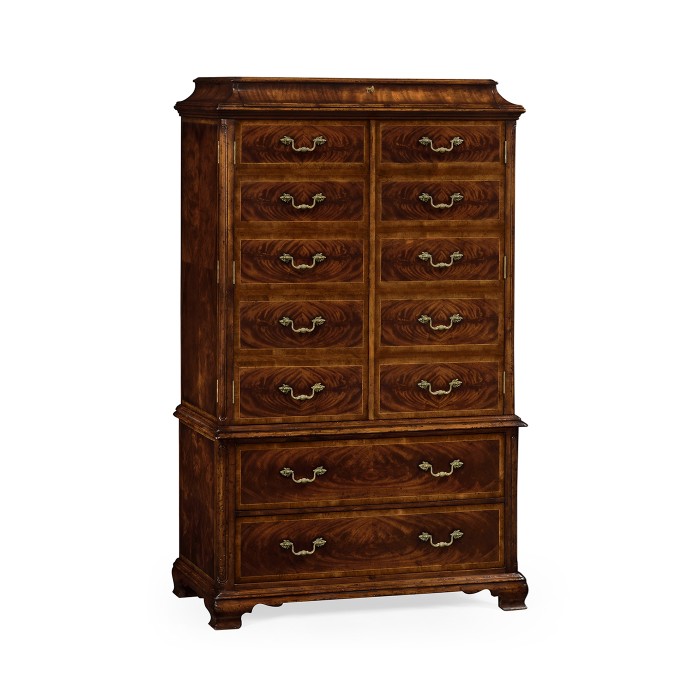 Mahogany TV Cabinet