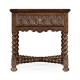 Dark Oak Square Side Table