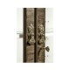 Serpentine Architrave Bleached Mahogany China Cabinet