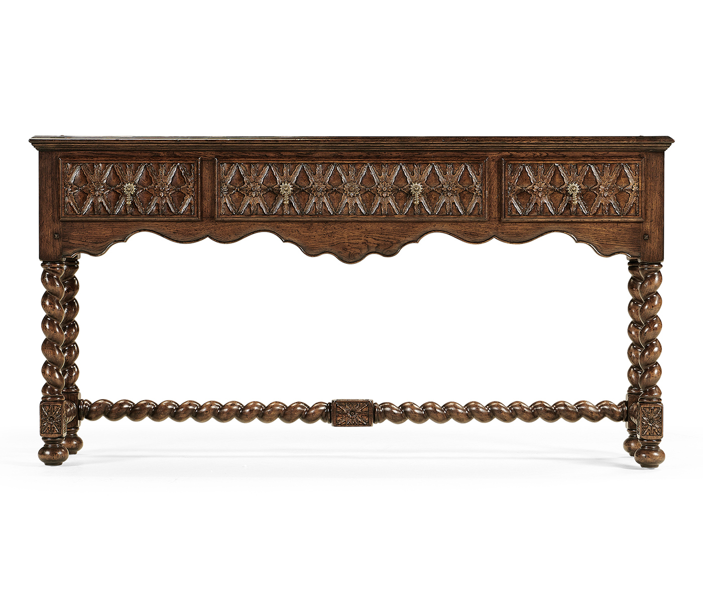 Large Dark Oak Console