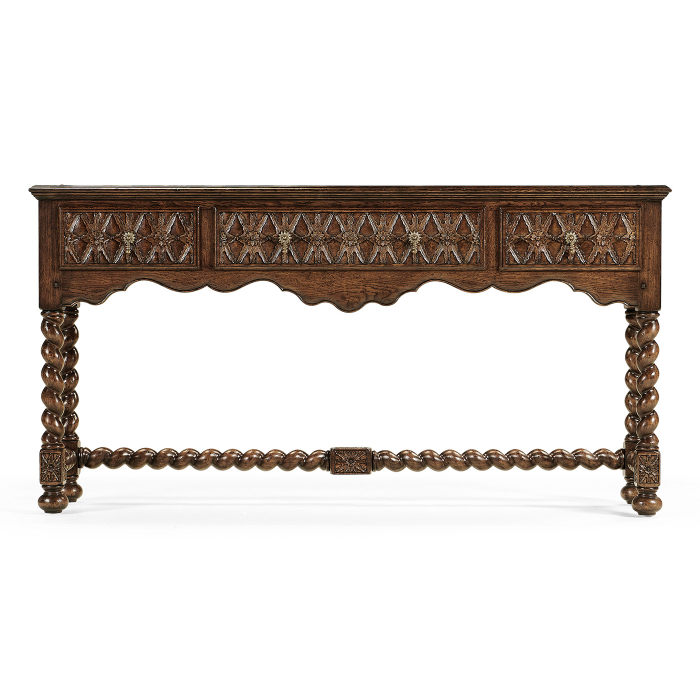 Large Dark Oak Console