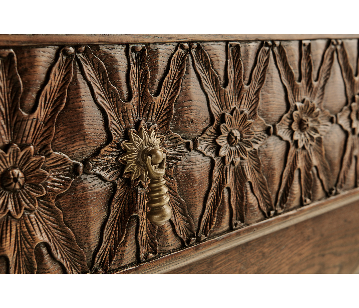 Large Dark Oak Console