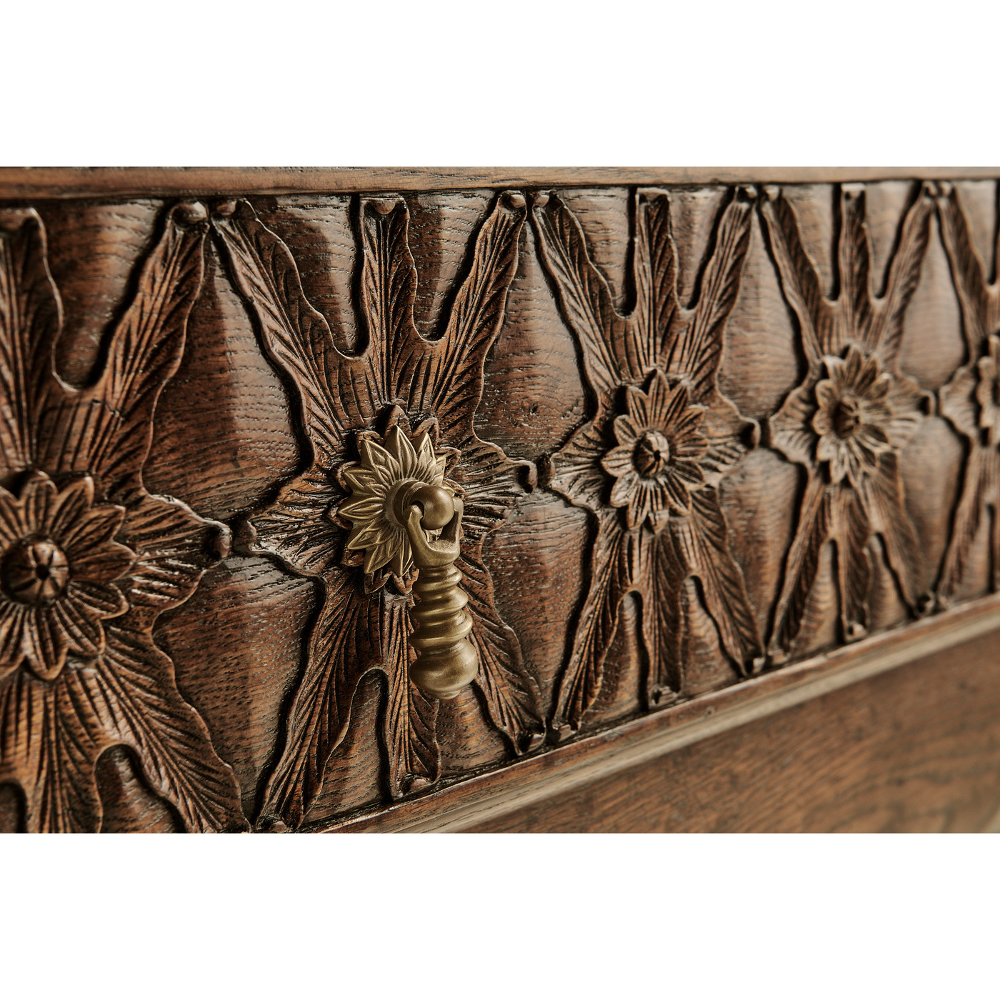 Large Dark Oak Console