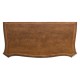 Serpentine Two Door Walnut Cabinet