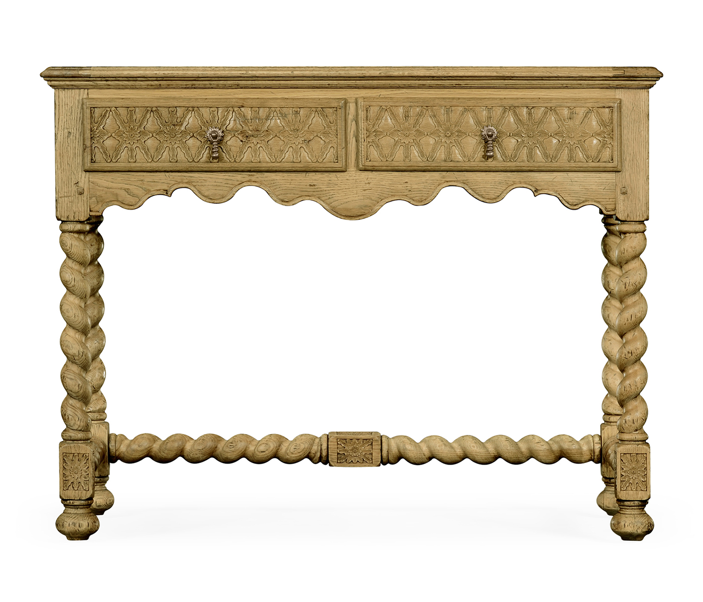 Natural Oak Console Small