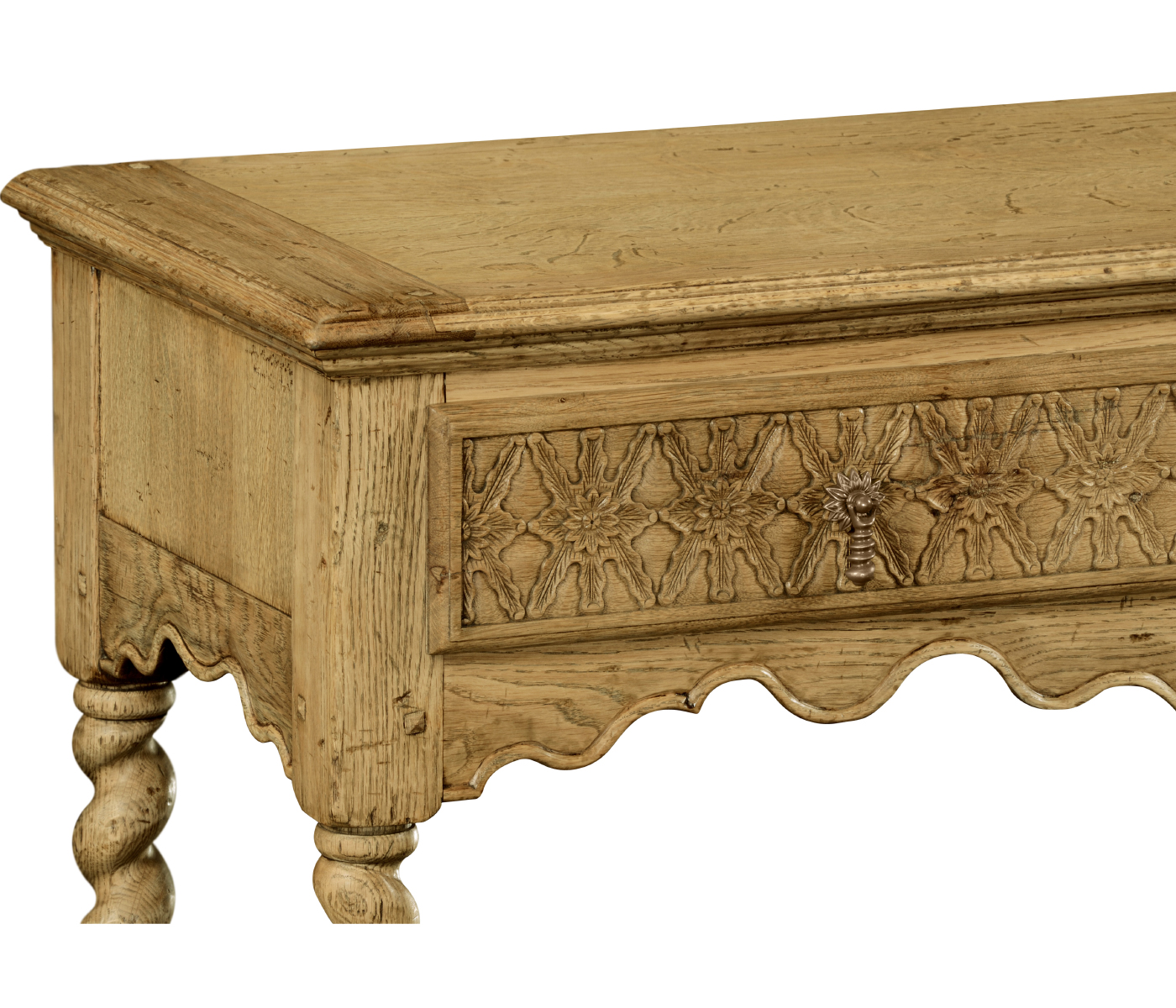 Natural Oak Console Small