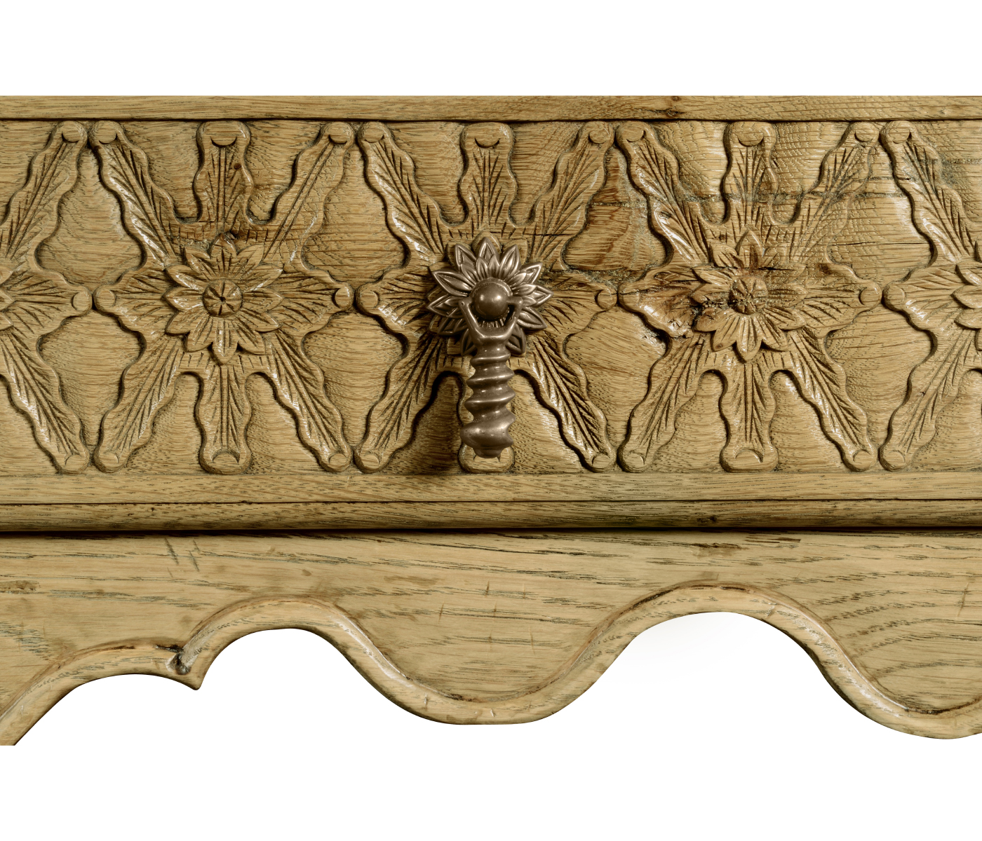 Natural Oak Console Small