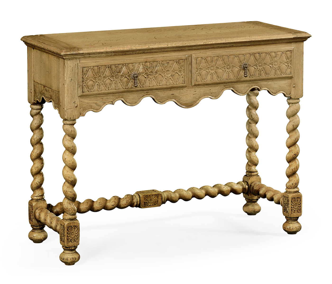 Natural Oak Console Small