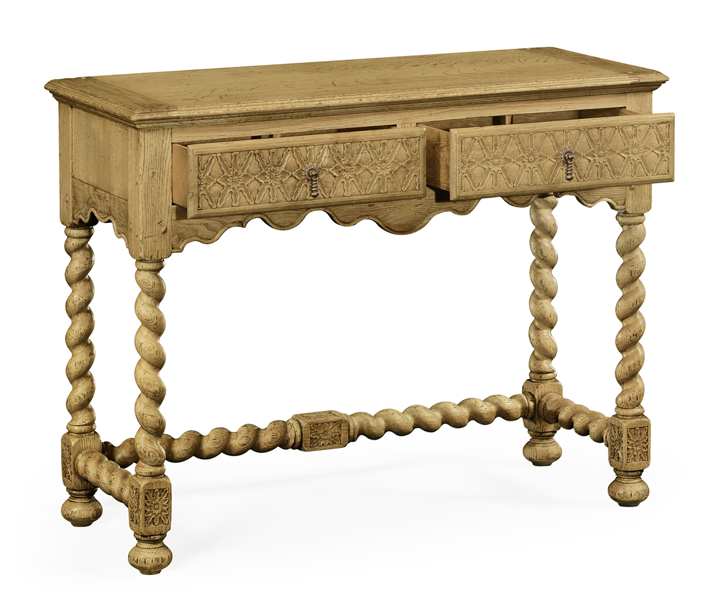 Natural Oak Console Small