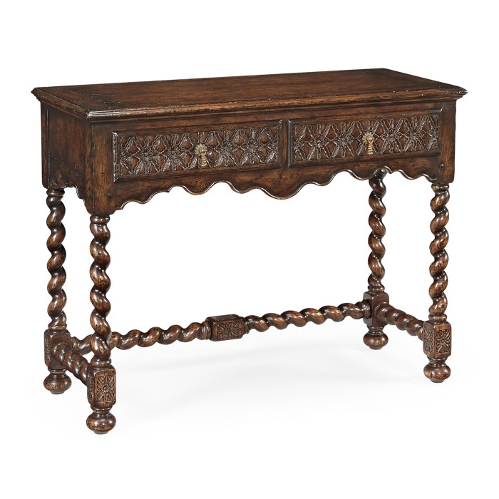 Dark Oak Console Small