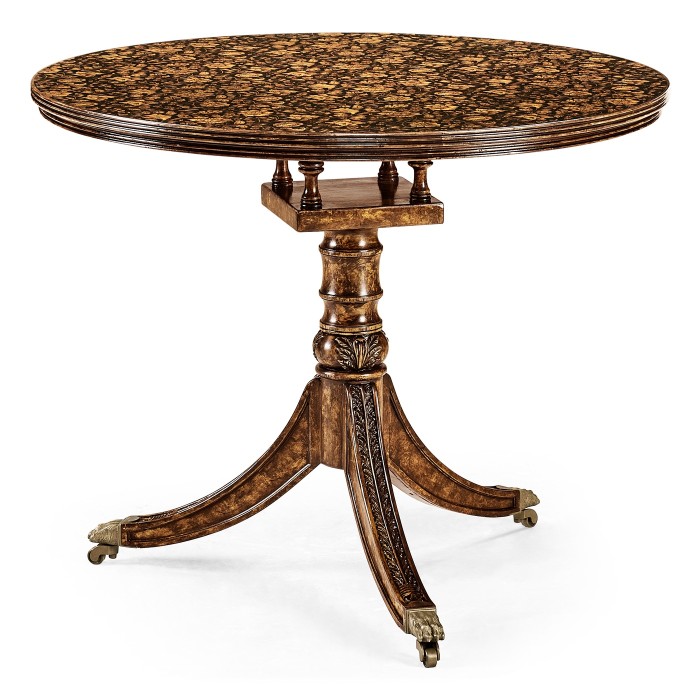 Penwork Style Table (Black)