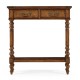 Small Narrow Walnut Console Table