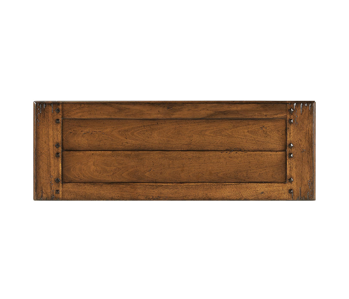 Small Narrow Walnut Console Table