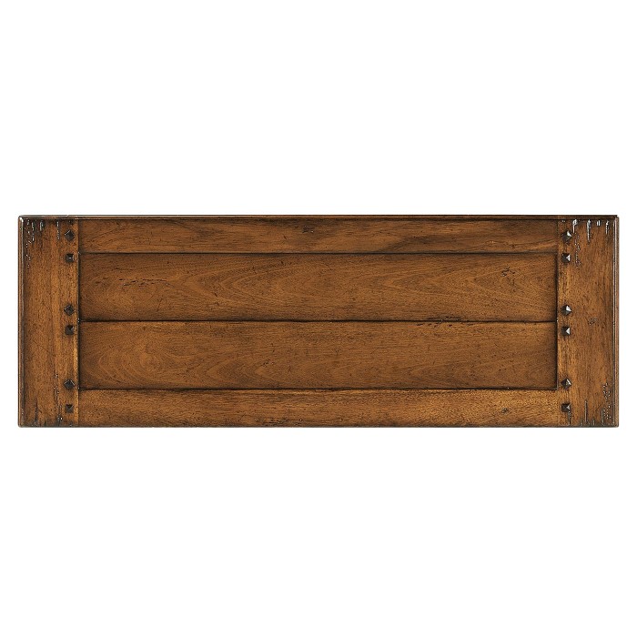Small Narrow Walnut Console Table