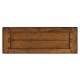 Small Narrow Walnut Console Table