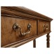 Small Narrow Walnut Console Table