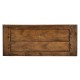 Narrow Walnut Cabinet with Cupboard