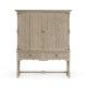 Elizabethan Style Grey Oak TV Cabinet