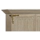 Elizabethan Style Grey Oak TV Cabinet